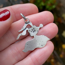 Load image into Gallery viewer, Carnelian Ghost Pup Charm {A} / No Chain