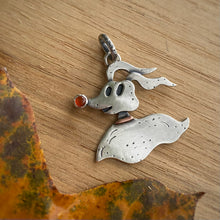 Load image into Gallery viewer, Carnelian Ghost Pup Charm {B} / No Chain