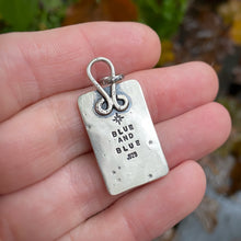 Load image into Gallery viewer, Sunstone "The Sun" Tarot Card Charm / No Chain
