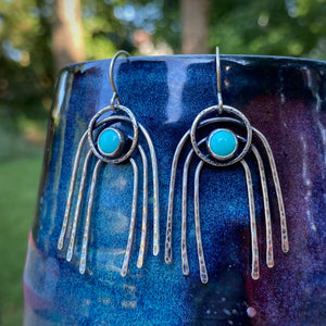 Campitos Turquoise Rainbow Earrings
