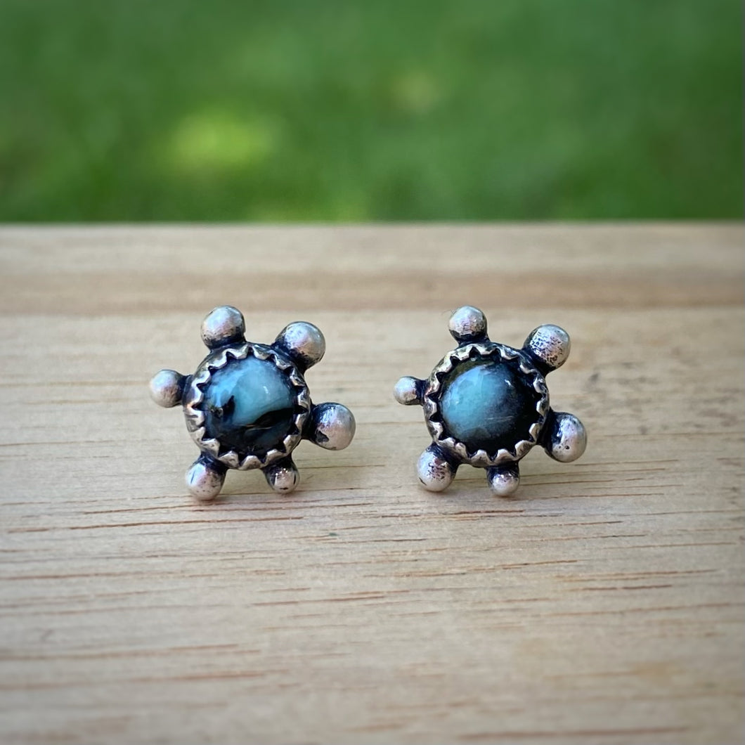New Lander Variscite Sputnik Studs