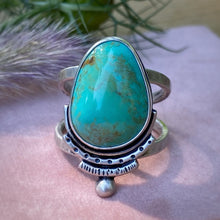 Load image into Gallery viewer, Turquoise Mountain Chunky Statement Ring / Size 8.25 - 8.5