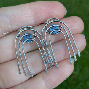 Campitos Turquoise Rainbow Earrings