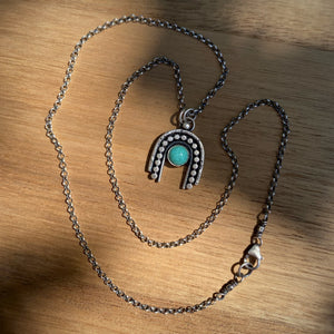 Campitos Turquoise Rainbow Necklace / 16.5”