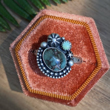 Load image into Gallery viewer, Mineral Park Turquoise &amp; New Lander Ring / Size 10.5 - 10.75