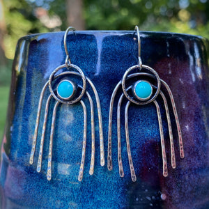 Campitos Turquoise Rainbow Earrings
