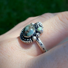 Load image into Gallery viewer, Mineral Park Turquoise &amp; New Lander Ring / Size 10.5 - 10.75