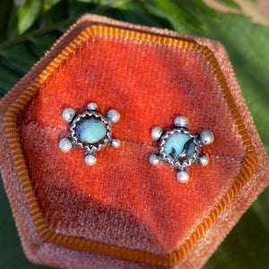 New Lander Variscite Sputnik Studs