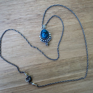 Mineral Park Turquoise Star Necklace / 18”