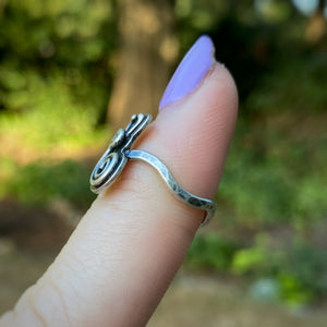 Snail Stacking Ring / Size 5