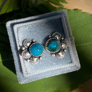 Mineral Park Turquoise Statement Studs