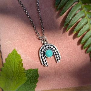 Campitos Turquoise Rainbow Necklace / 16.5”