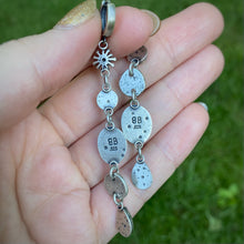 Load image into Gallery viewer, Mineral Park, Kingman, New Lander, &amp; Pyrite Statement Earrings