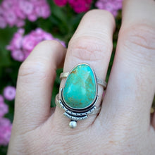 Load image into Gallery viewer, Turquoise Mountain Chunky Statement Ring / Size 8.25 - 8.5