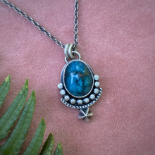 Load image into Gallery viewer, Mineral Park Turquoise Star Necklace / 18”