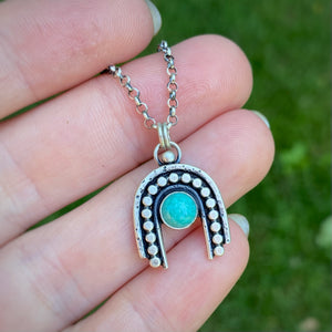Campitos Turquoise Rainbow Necklace / 16.5”