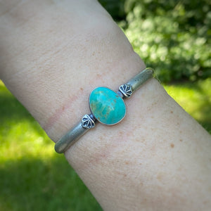 Turquoise Mountain Love & Luck Cuff