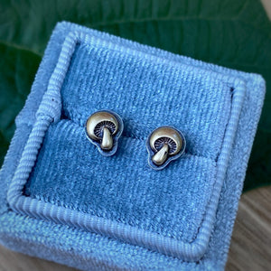 Mushroom Stud Earrings