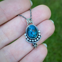 Load image into Gallery viewer, Mineral Park Turquoise Star Necklace / 18”