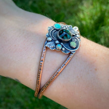 Load image into Gallery viewer, Mineral Park, Mexican, Sleeping Beauty, &amp; New Lander Garden Cuff