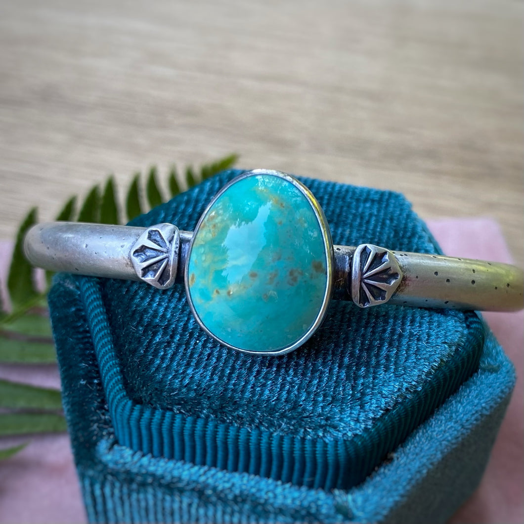 Turquoise Mountain Love & Luck Cuff