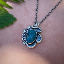 Load image into Gallery viewer, Mineral Park Turquoise Asymmetrical Necklace / 18”