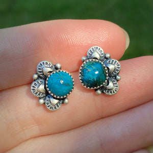 Mineral Park Turquoise Statement Studs
