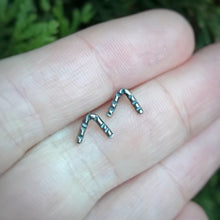 Load image into Gallery viewer, Chevron Studs / Made to Order