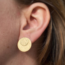 Load image into Gallery viewer, Disc Ear Jacket Set - Brass / Made to Order