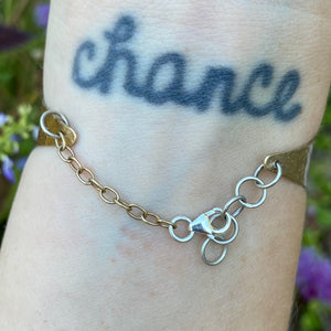Brass Stardust Cuff Bracelet