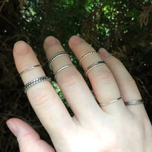 Load image into Gallery viewer, Sterling Silver Stacking Ring / Made to Order