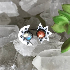 Sun & Moon Ring / Made to Order