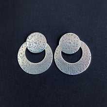 Load image into Gallery viewer, Disc Ear Jacket Set - Silver / Made to Order