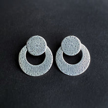 Load image into Gallery viewer, Disc Ear Jacket Set - Silver / Made to Order