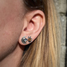 Load image into Gallery viewer, Sun &amp; Moon Studs / Made to Order