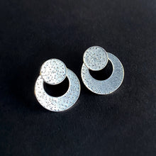 Load image into Gallery viewer, Disc Ear Jacket Set - Silver / Made to Order