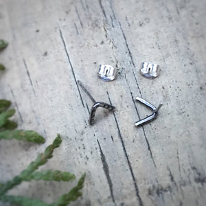 Chevron Studs / Made to Order