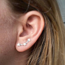 Load image into Gallery viewer, Constellation Ear Climbers / Made to Order