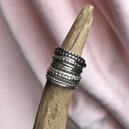 Sterling Silver Stacking Ring / Made to Order