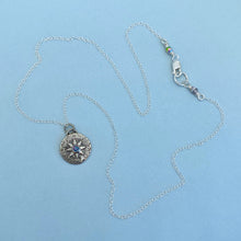 Load image into Gallery viewer, Compass Necklace - Opal / 16” / Made to Order