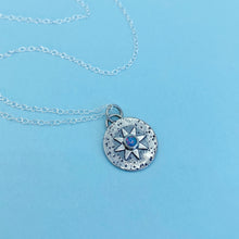 Load image into Gallery viewer, Compass Necklace - Opal / 16” / Made to Order