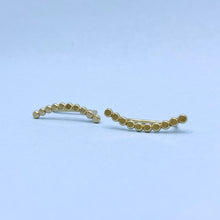 Load image into Gallery viewer, Bubble Ear Climbers / Gold Filled / Made to Order
