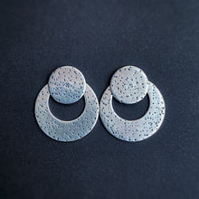 Load image into Gallery viewer, Disc Ear Jacket Set - Silver / Made to Order
