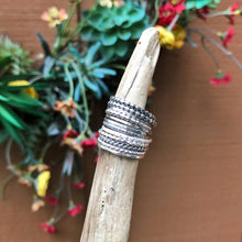 Load image into Gallery viewer, Sterling Silver Stacking Ring / Made to Order