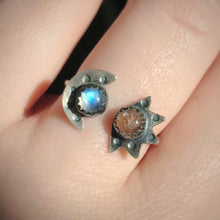 Load image into Gallery viewer, Sun &amp; Moon Ring / Made to Order