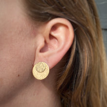 Load image into Gallery viewer, Disc Ear Jacket Set - Brass / Made to Order