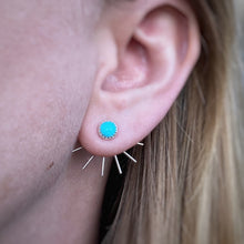 Load image into Gallery viewer, Fan Ear Jackets - Turquoise / Made to Order