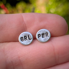 Load image into Gallery viewer, GRL PWR Studs / Made to Order