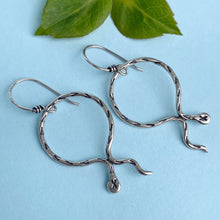 Load image into Gallery viewer, Serpentine Hoop Earrings / Made to Order