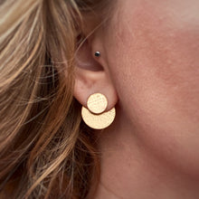 Load image into Gallery viewer, Disc Ear Jacket Set - Brass / Made to Order